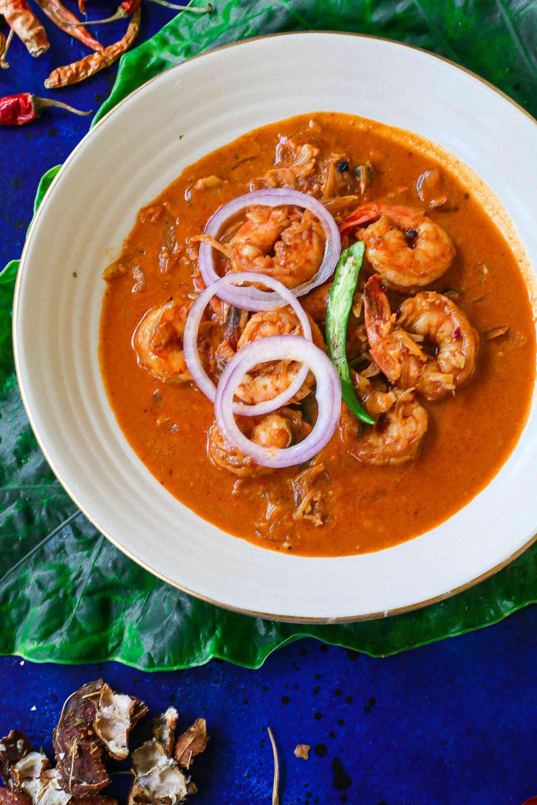 Prawns in Tamarind Coconut Curry | ThePepperCook